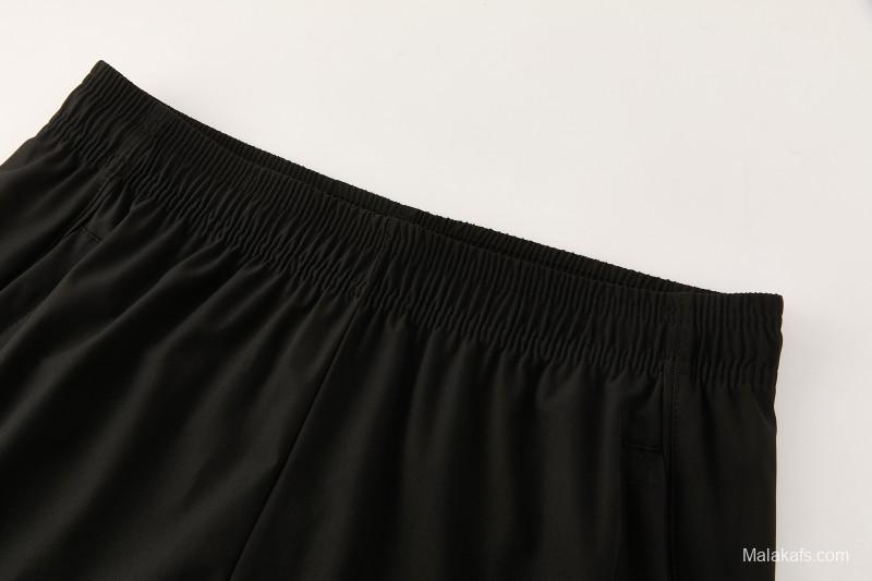 26/27 Liverpool Green Full Zipper Hooded Jacket Tracksuit + Black Long Pants