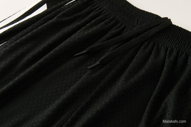 26/27  Real Madrid Black x Marvel  Short Sleeve+Soccer Shorts