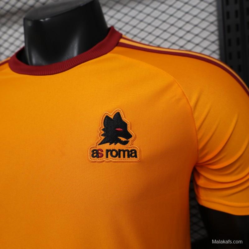 Player Version 26/27 AS Roma x Adidas Originals Orange Special Edition Jersey