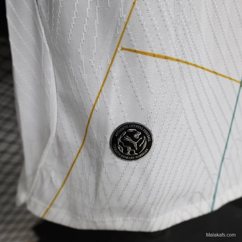 Player Version 2026 Ghana White with Multicolor Pattern Special Edition Jersey