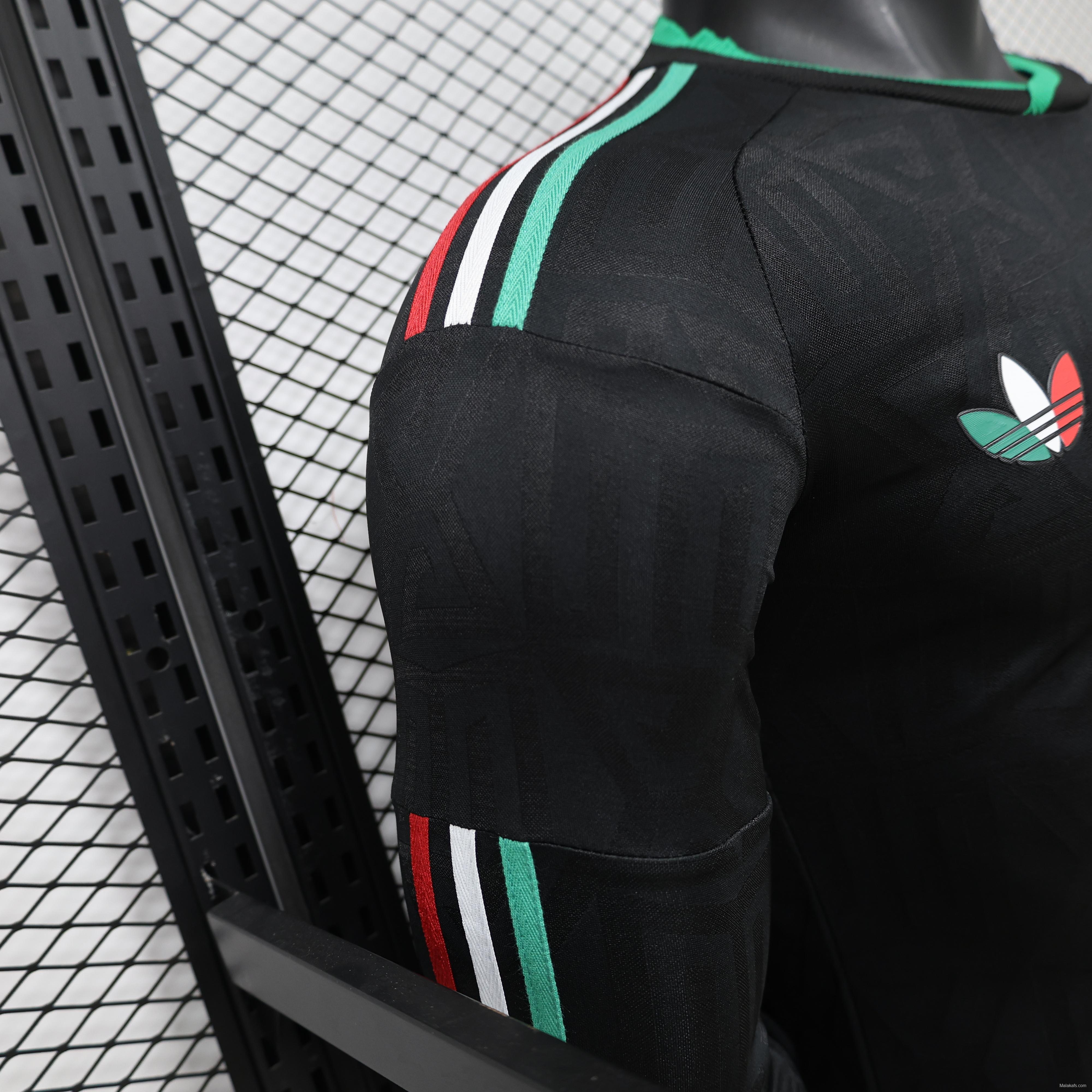 Player Version 26/27 Mexico Away  Black  Long Sleeve  Jersey