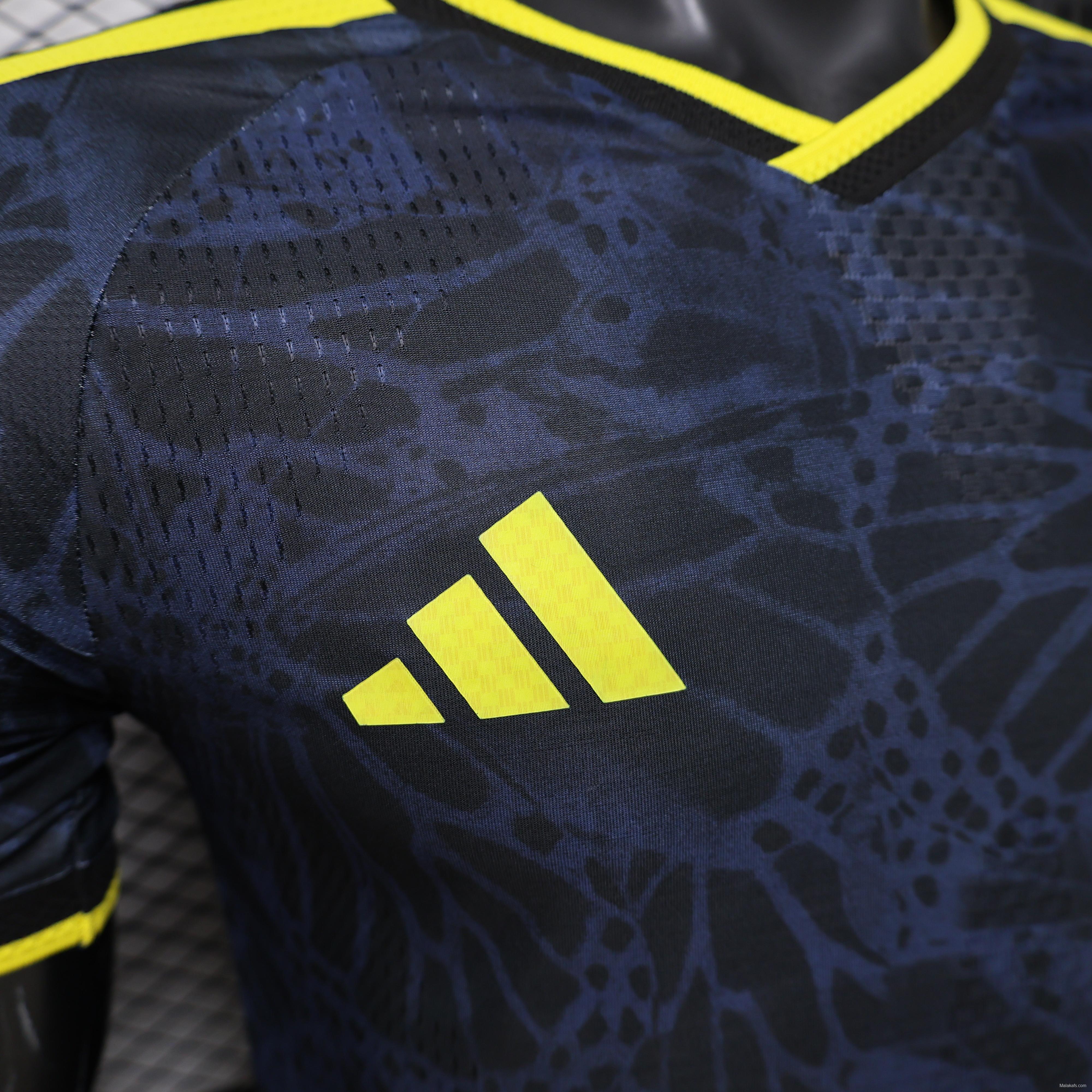 Player Version 26/27 Colombia Away  Navy Blue & Yellow Special Edition Jersey