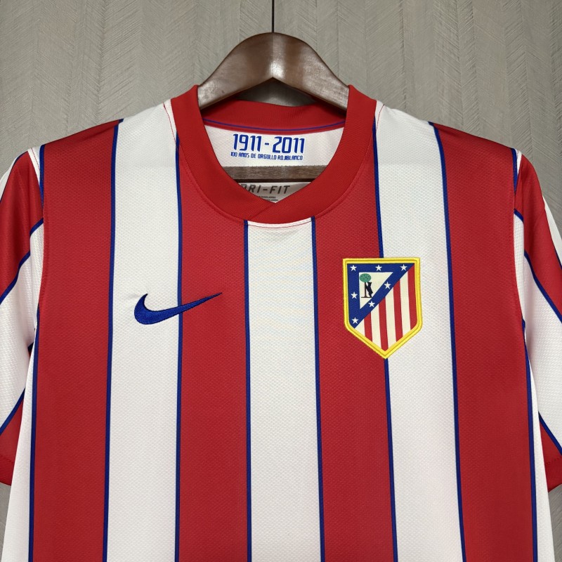 2011/12 Retro Atletico Madrid Champions League Edition Home Jersey S-