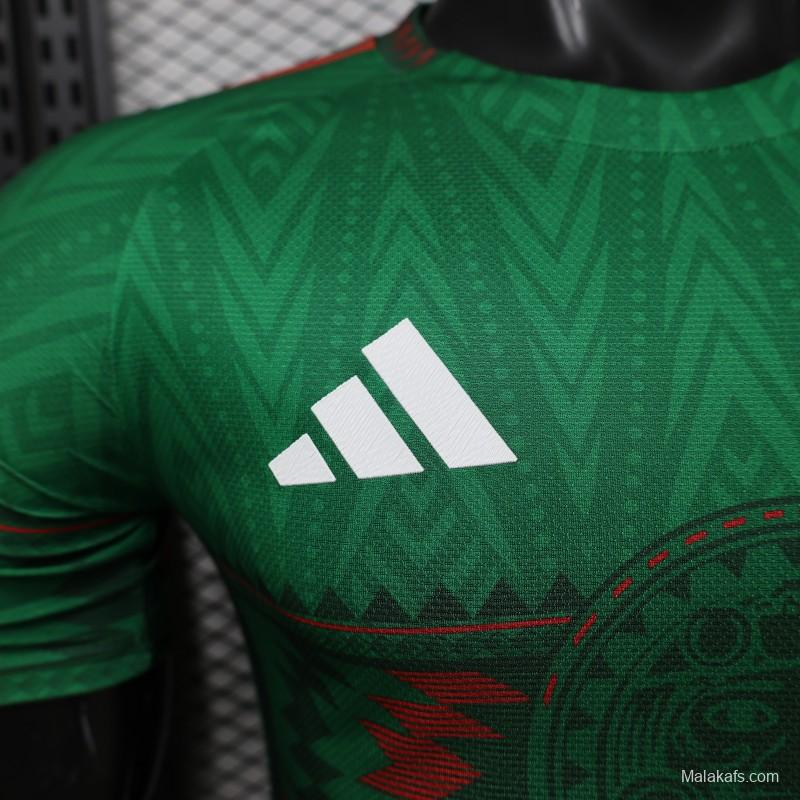 Player Version 2026 Mexico Green  Special Edition Home Jersey