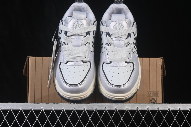 New York Yankees MLB Chunky Curve Liner Thick Sole Casual Running Shoes - 3ASXM096N50SIS