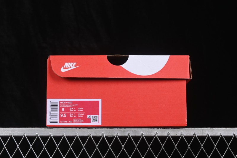 Nike P-6000 SE Retro Running Sneakers with Layered Design and Lightweight Comfort - IU7549-400