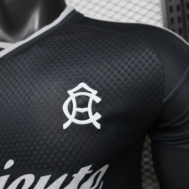 Player Version 26/27 Club América Charcoal Black Long Sleeve Away Jersey