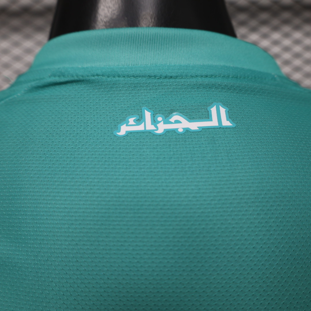 Player Version 26/27 Algeria Teal Green  Special Edition Away Jersey