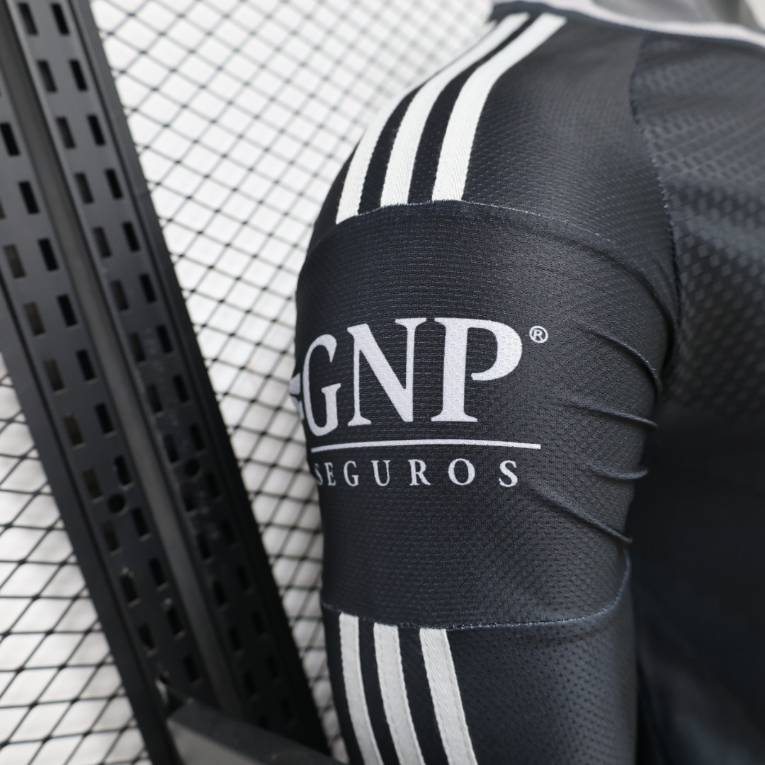 Player Version 26/27 Club América Charcoal Black Long Sleeve Away Jersey
