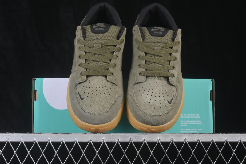 Nike SB Force 58 Retro Skateboarding Shoes with Vintage Design - IQ8398-200