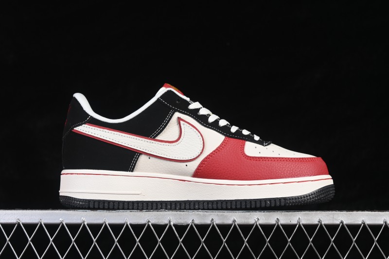 Nike Air Force 1 '07 Low Chinese New Year Edition Black Red Lucky Money Casual Skateboarding Shoes - DF0188-129