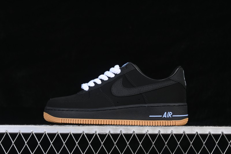 Nike Air Force 1 '07 Low Casual Skateboarding Shoes with Full-Length Air Cushion - IQ9770-001