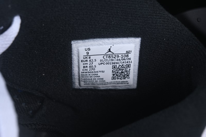 Nike Air Jordan 6 Retro Oreo Running Shoes with Classic Design - CT8529-108