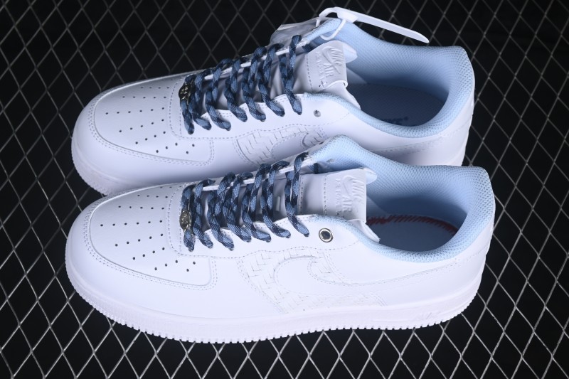 Nike Air Force 1 '07 Low Casual Sneakers with Full-Length Air Cushion - IW1892-111
