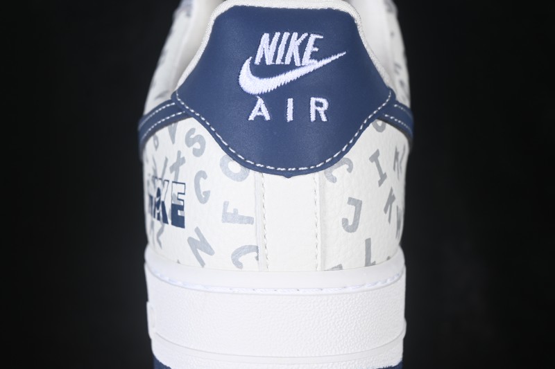 Nike Air Force 1 '07 Low Casual Skateboarding Shoes with Full-Length Air Cushion - WY0655-115