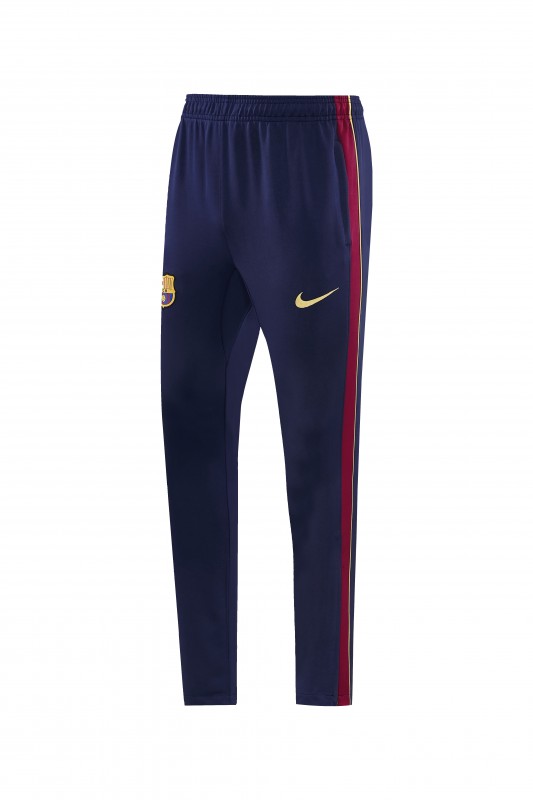 26/27 Barcelona  Dark Red Full Zipper Jacket Tracksuit + Long Pants