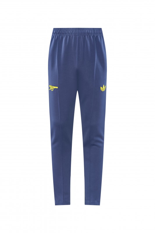 26/27  Arsenal FC Blue Grey Full Zipper Jacket Tracksuit + Long Pants