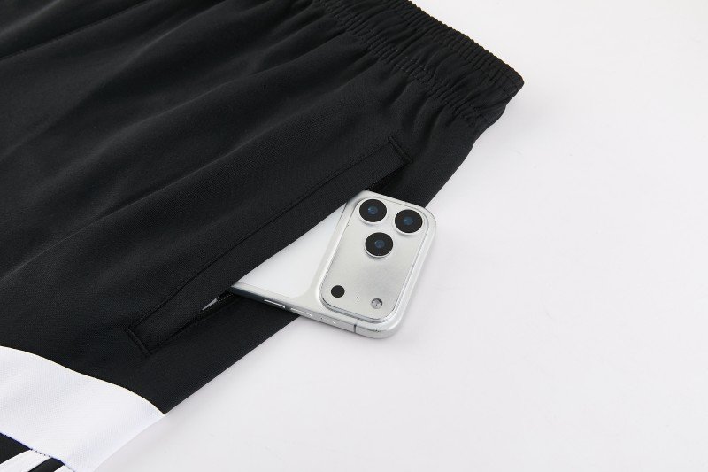 26/27 Adidas 17 Black Short Sleeve+Soccer Shorts