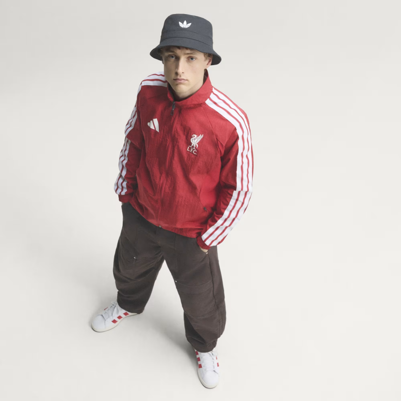 26/27 Liverpool FC Red  Full Zipper Windbreaker Jacket
