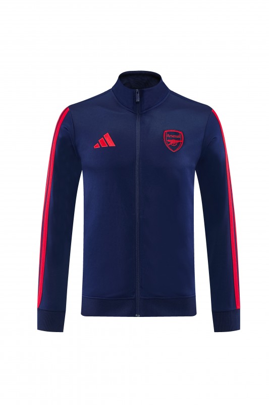 26/27 Arsenal FC Royal Blue Full Zipper Jacket Tracksuit + Long Pants
