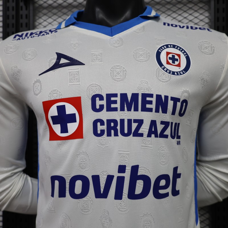 Player Version 26/27 Cruz Azul Away Long Sleeve Jersey