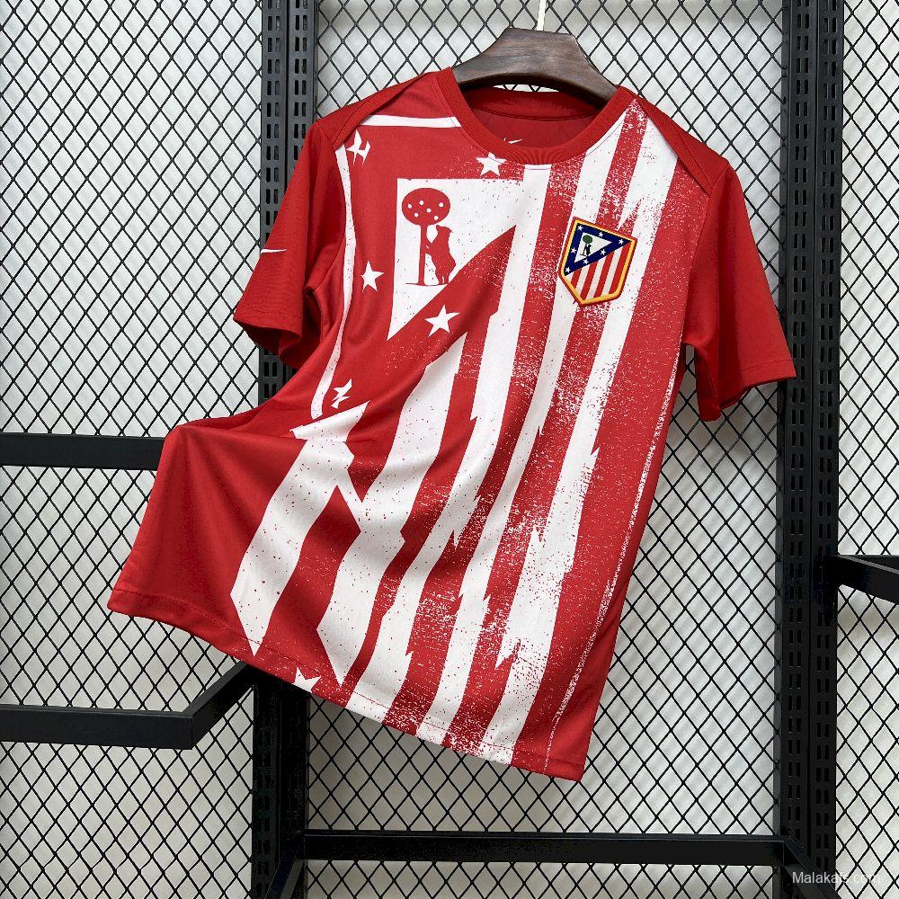 2025/26 Mens Atletico Madrid Pre-Match Jersey