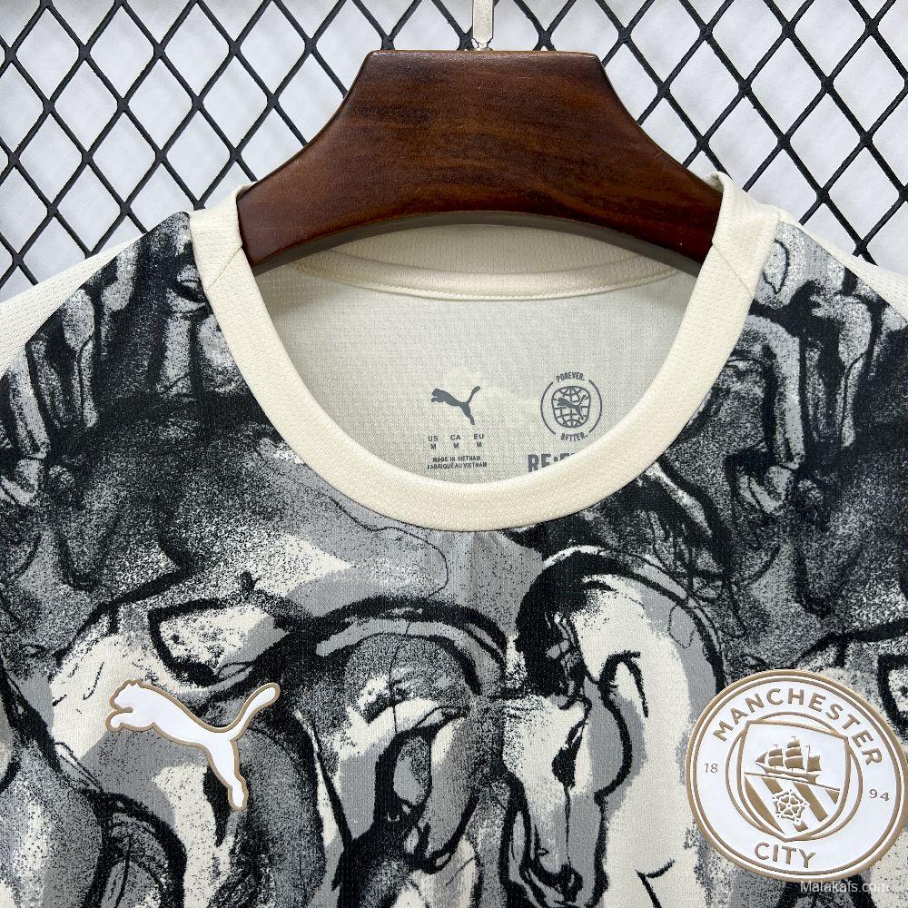 2025/26 Mens Manchester City Year Of The Horse Special Edition Jersey