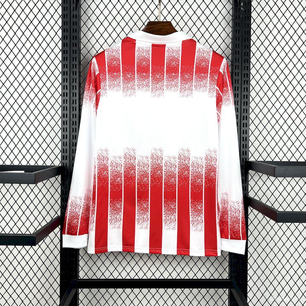 1991/92 Retro AS Cannes Home Long Sleeves Jersey