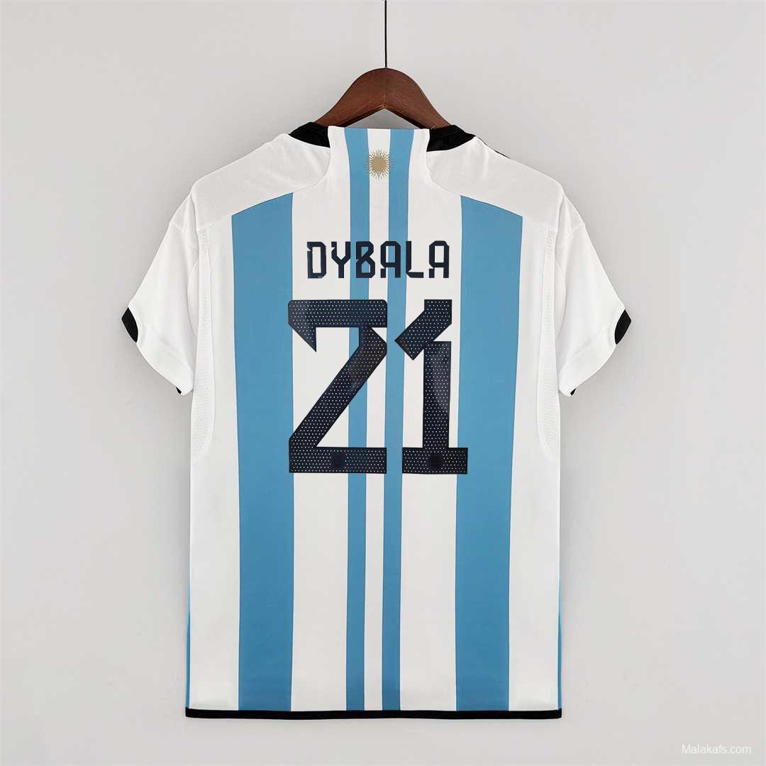 Argentina 22/23 home - 2 estrellas - Fans version