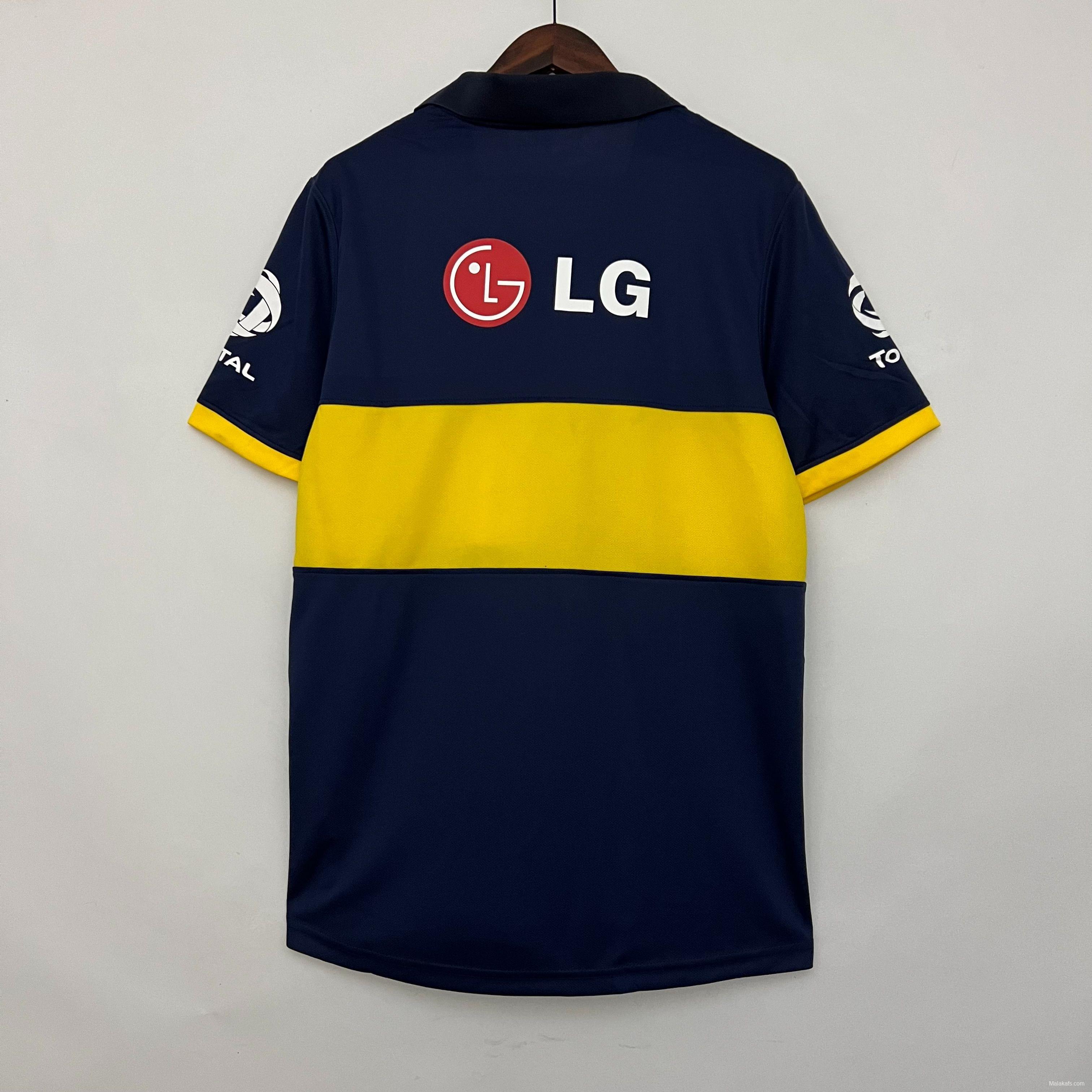 Retro 09/10 Boca Juniors Home Jersey