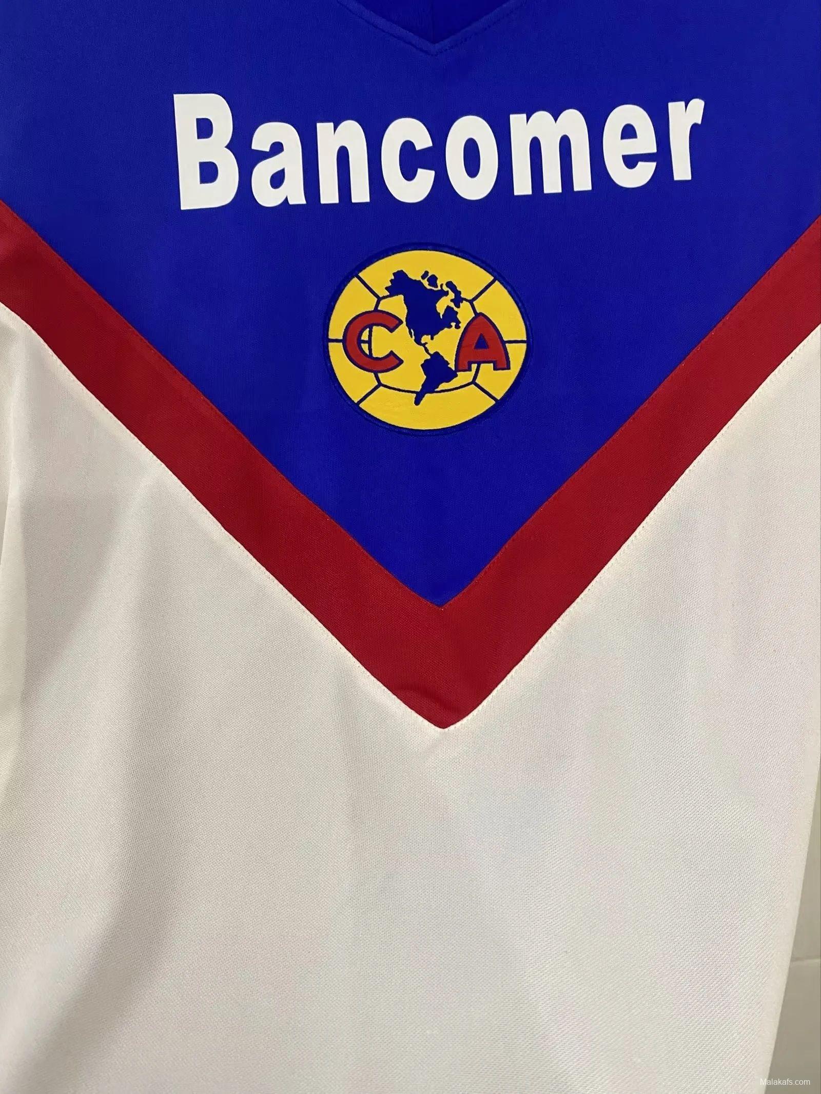 Retro 98/99 Club America Away White Jersey