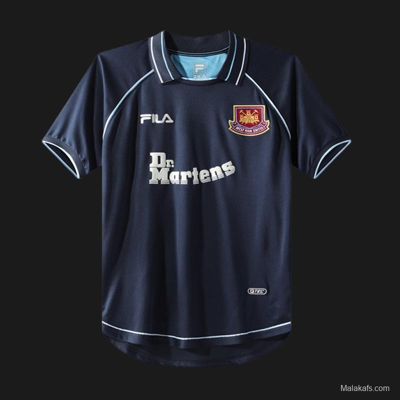 Retro 99/01 West Ham United Third Jersey