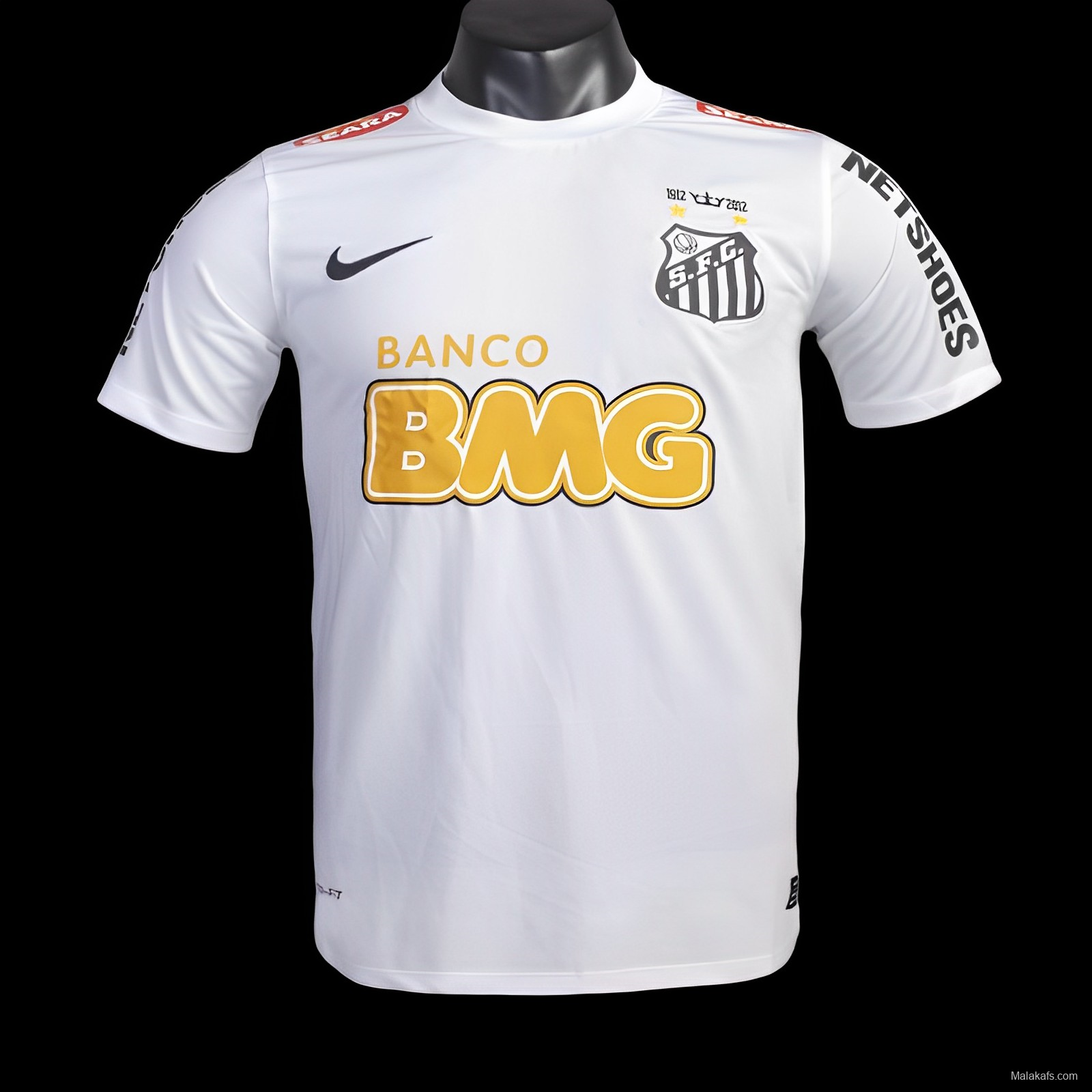 RETRO 12/13 Santos Home Soccer Jersey