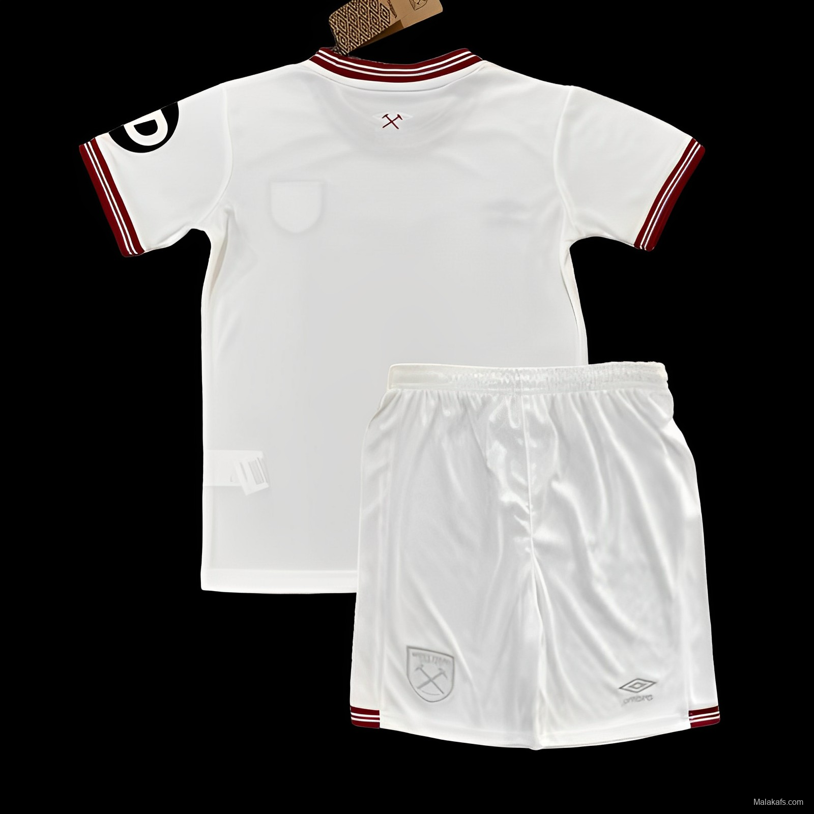 23/24 Kids West Ham United Away White Jersey