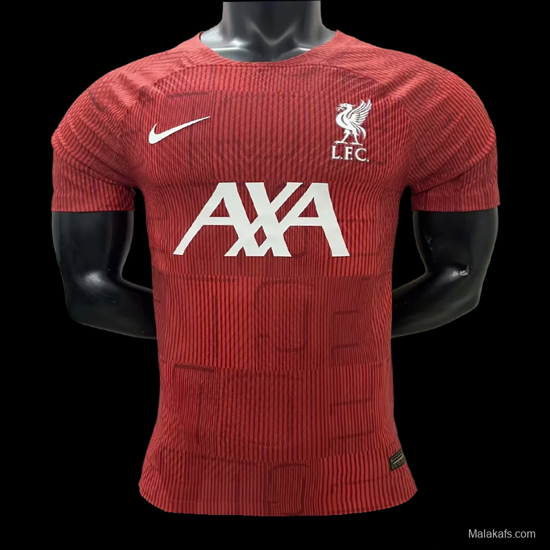 Player Version 23/24 Liverpool Red Pre-Match Training Jersey