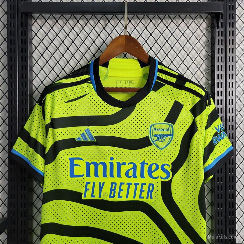 23/24 Arsenal Away Yellow Jersey