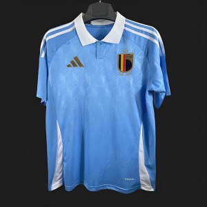 2024 Belgium Away Blue Jersey