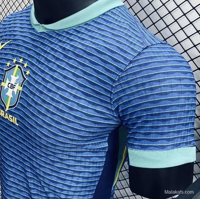 Player Version 2023 Brazil Blue Jersey