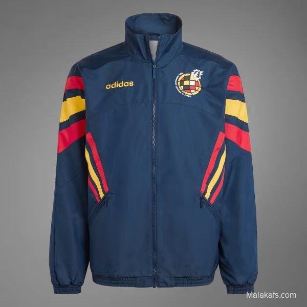 2024 Spain Navy Windbreaker