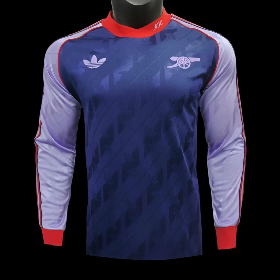 24/25 Arsenal  x Adidas Originals LFSTLR Lifestyler Retro Long Sleeve Jersey