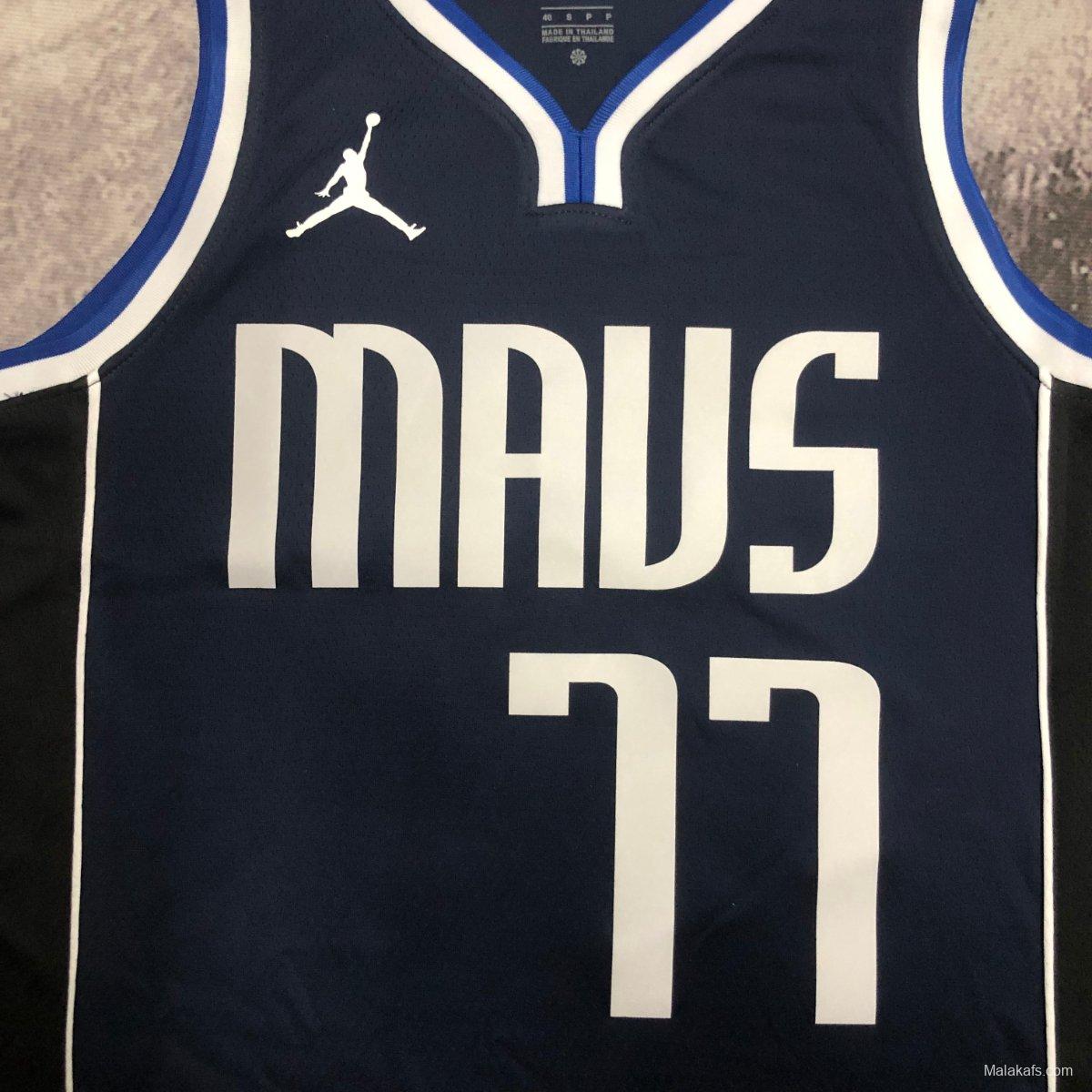 Dallas Mavericks Luka Doncic #77 2023/24 Away Jersey