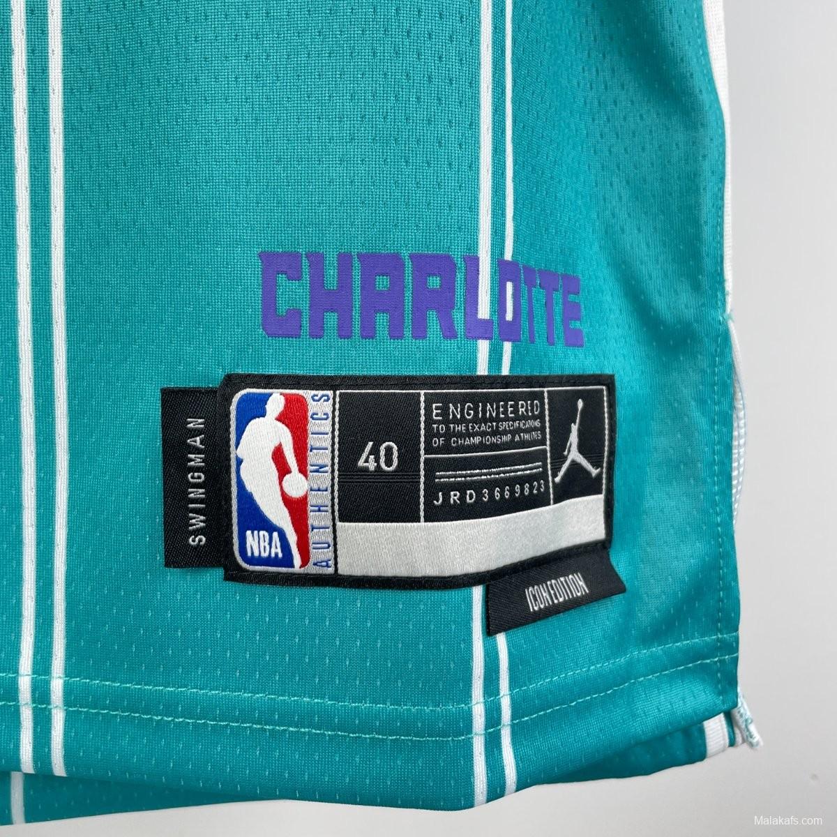 Charlotte Hornets LaMelo Ball #1 2023/24 Icon Edition Jersey