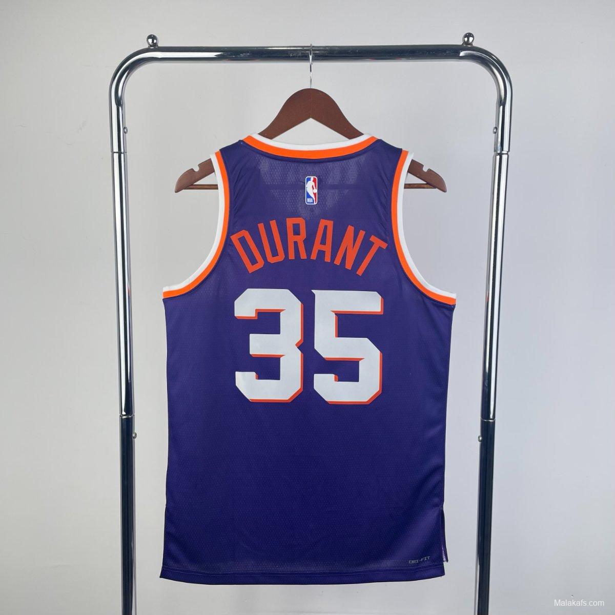 Phoenix Suns Kevin Durant #35 2023/24 Icon Edition Jersey