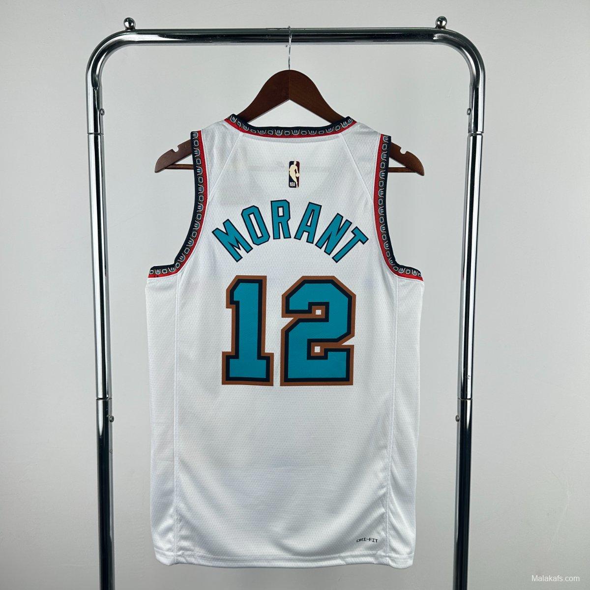 Vancouver Grizzlies Ja Morant #12 2024/25 Classic Edition Jersey