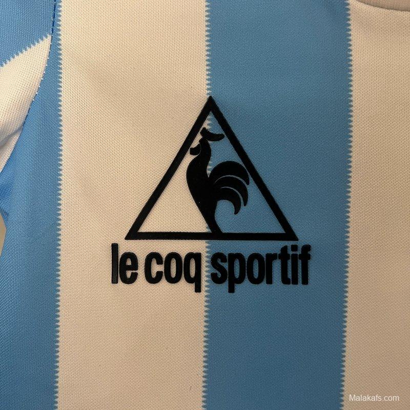 1986 Retro Kids Argentina Home Jersey