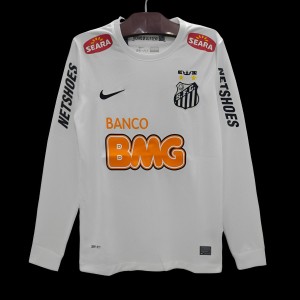 Retro 12/13 Santos Home Long Sleeve Jersey