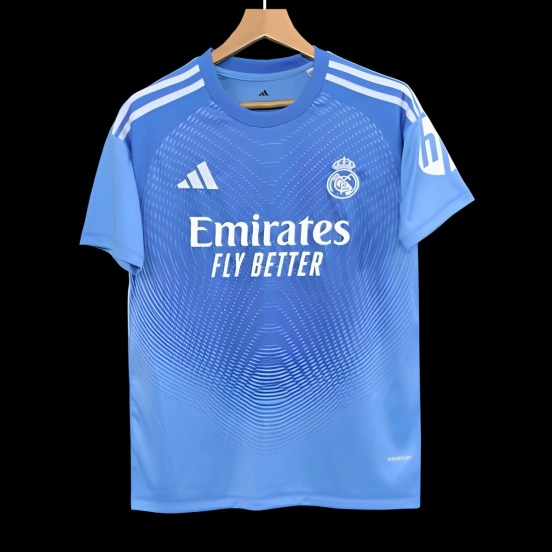25/26 Real Madrid Blue Pre-Match Jersey