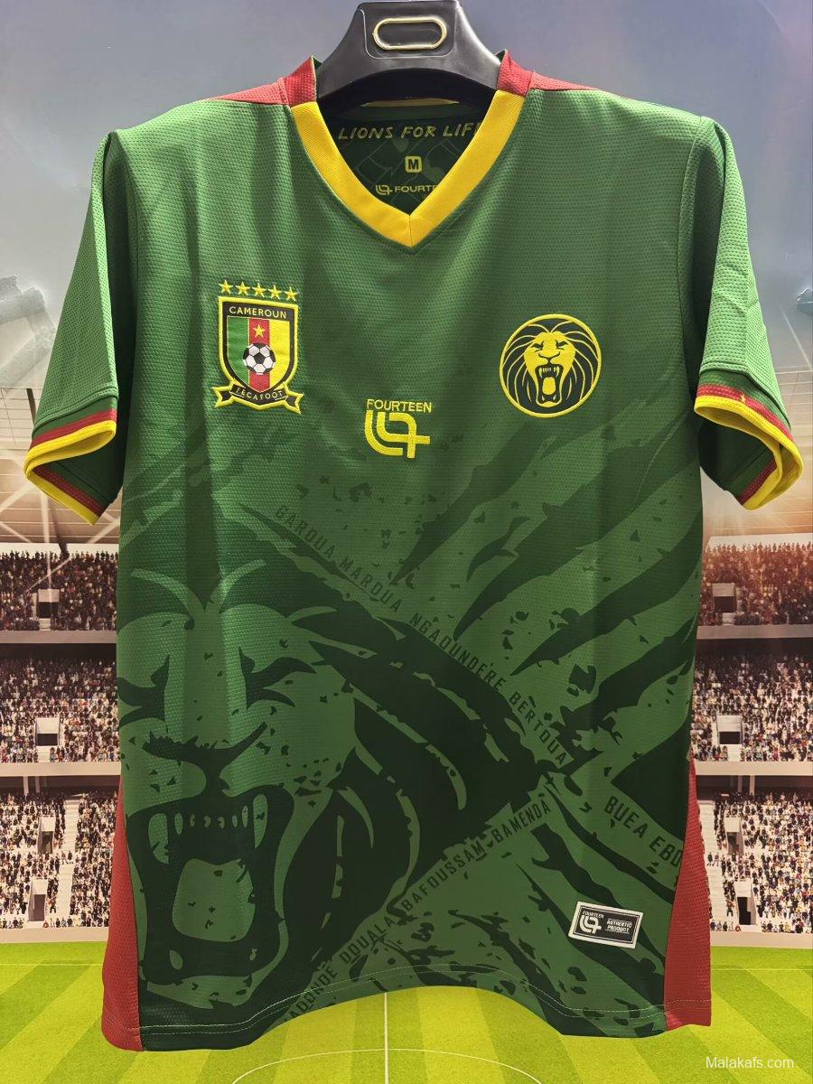 2025 Cameroon Home Jersey