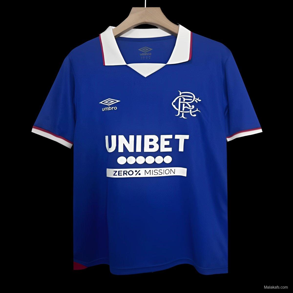 25/26 Glasgow Rangers Home Jersey