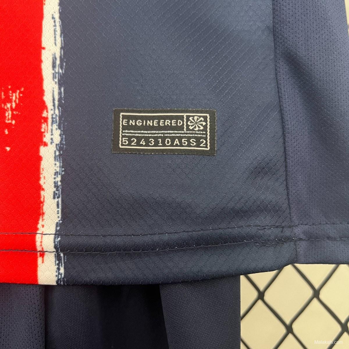 1 Star 24/25 Kids PSG Home Jersey